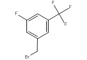 3-Fluoro-5-(trifluoromethyl)benzylbromide structure, CAS 239087-09-3