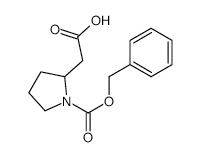 2-(1-(Benzyloxycarbonyl)pyrrolidin-2-yl)aceticacid structure, CAS 889953-03-1