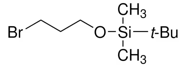 (3-Bromopropoxy)-tert-butyldimethylsilane structure, CAS 89031-84-5
