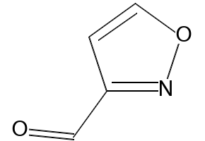 Isoxazole-3-carbaldehyde structure, CAS 89180-61-0