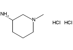 3-Amino-1-Methylpiperidinedihydrochloride structure, CAS 894808-73-2
