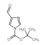 Tert-butyl4-formyl-1H-imidazole-1-carboxylate structure, CAS 89525-40-6