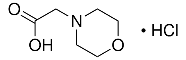 2-Morpholinoaceticacidhydrochloride structure, CAS 89531-58-8