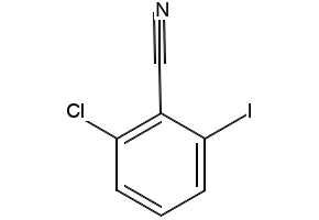 2-Chloro-6-iodobenzonitrile structure, CAS 89642-53-5