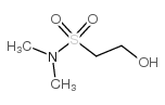 2-Hydroxy-ethanesulfonicaciddimethylamide structure, CAS 89747-69-3
