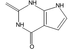 1,7-Dihydro-2-Methyl-4H-pyrrolo[2,3-d]pyrimidin-4-one structure, CAS 89792-11-0