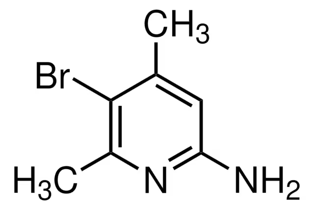 2-Amino-5-bromo-4,6-diMethylpyridine structure, CAS 89856-44-0