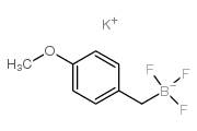 Potassiumtrifluoro(4-methoxybenzyl)borate structure, CAS 900810-91-5