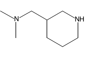 N,N-Dimethyl(piperidin-3-yl)methanamine structure, CAS 90203-05-7