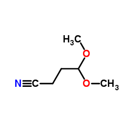 3-Cyanopropionaldehydedimethylacetal structure, CAS 14618-78-1