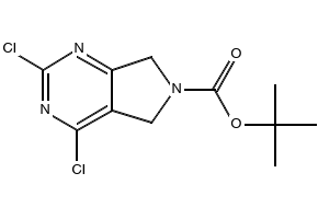 Tert-Butyl2-(Trifluoromethyl)-5H-pyrrolo[3,4-d]pyrimidine-6(7H)-carboxylate structure, CAS 905274-03-5
