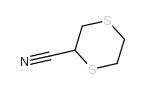 1,4-Dithiane-2-carbonitrile structure, CAS 175136-94-4