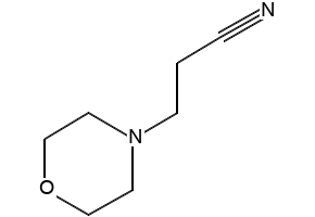 3-(4-Morpholinopropiononitrile structure, CAS 4542-47-6