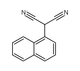 1-Naphthylmalononitrile structure, CAS 5518-09-2