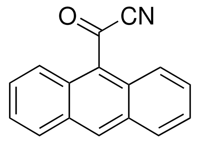 9-Anthroylnitrile structure, CAS 85985-44-0