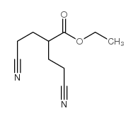 Ethyl4-cyano-2-(2-cyanoethyl)butyrate structure, CAS 162007-39-8