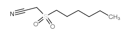 N-Hexanesulphonylacetonitrile structure, CAS 203310-42-3