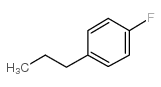 p-Fluoropropylbenzene structure, CAS 405-64-1