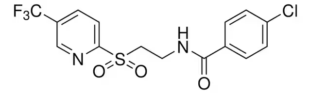 2-([5-(Trifluoromethyl)-2-pyridyl]sulfonyl)acetonitrile structure, CAS 845266-24-2