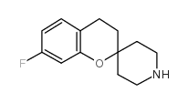 3,4-Dihydro-7-fluorospiro[chromene-2,4'-piperidine structure, CAS 909072-52-2