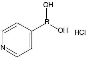 Pyridine-4-boronicacidhydrochloride structure, CAS 913835-65-1