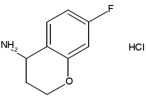 (R)-7-Fluorochroman-4-amine structure, CAS 911826-11-4