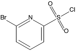 6-Bromopyridine-2-sulfonylchloride structure, CAS 912934-77-1