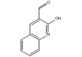 2-Oxo-1,2-dihydro-3-quinolinecarbaldehyde structure, CAS 91301-03-0