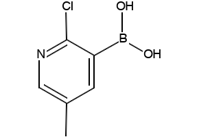 2-Chloro-5-Methylpyridine-3-boronicacid structure, CAS 913835-86-6