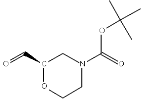 (R)-N-Boc-2-morpholinecarbaldehyde structure, CAS 913642-85-0