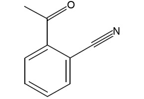 2-Acetylbenzenecarbonitrile structure, CAS 91054-33-0