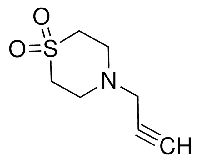 4-Propargylthiomorpholine1,1-dioxide structure, CAS 10442-03-2