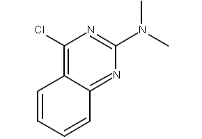 (4-Chloroquinazolin-2-yl)-N,N-dimethylmethanamine structure, CAS 91539-82-1