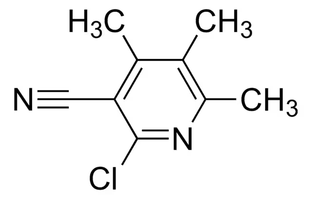 2-Hydroxy-4,5,6-triMethylNicotinonitrile structure, CAS 91591-59-2