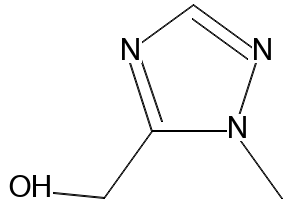 (2-Methyl-2H-[1,2,4]-triazol-3-yl)-methanol structure, CAS 91616-36-3