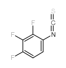 2,3,4-Trifluorophenylisothiocyanate structure, CAS 119474-40-7