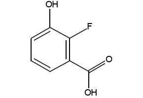 2-Fluoro-3-hydroxybenzoicacid structure, CAS 91658-92-3