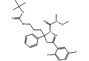 3-[Methoxy(methyl)carbamoyl]-5-nitrophenylboronicacid structure, CAS 871332-84-2