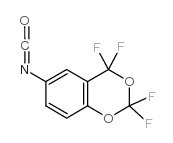 6-Isocyanato-2,2,4,4-tetrafluoro-1,3-benzodioxane structure, CAS 26030-46-6
