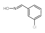 3-Chlorobenzenecarbaldehydeoxime structure, CAS 92062-57-2