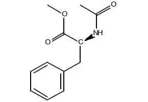 N-Acetyl-L-phenylalaninemethylester structure, CAS 3618-96-0