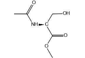 N-Acetyl-L-serinemethylester structure, CAS 54322-41-7