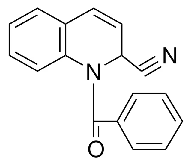 1-Cyano-2-benzoyl-1,2-dihydroisoquinoline structure, CAS 844-25-7