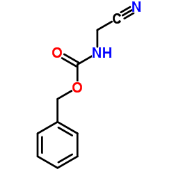 N-carbobenzoxyaminoacetonitrile structure, CAS 3589-41-1