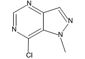 7-Chloro-1-methyl-1H-pyrazolo[4,3-d]pyrimidine structure, CAS 923282-39-7
