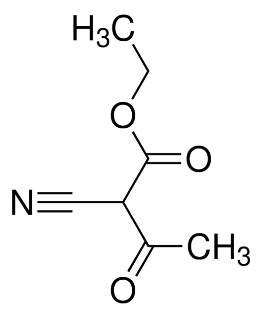 Ethyl2-acetylcyanoacetate structure, CAS 634-55-9