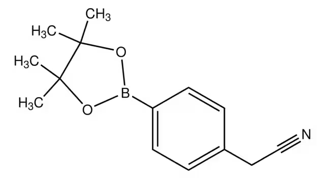 4-(Cyanomethyl)benzeneboronicacidpinacolester structure, CAS 138500-86-4