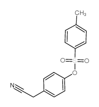 4-(Cyanomethyl)phenyl4-methylbenzene-1-sulfonate structure, CAS 175135-39-4