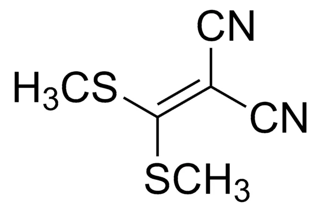 2-(Cyclopropylcarbonyl)-3,3-di(methylthio)acrylonitrile structure, CAS 175137-55-0