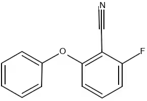 2-Fluoro-6-phenoxybenzonitrile structure, CAS 175204-06-5